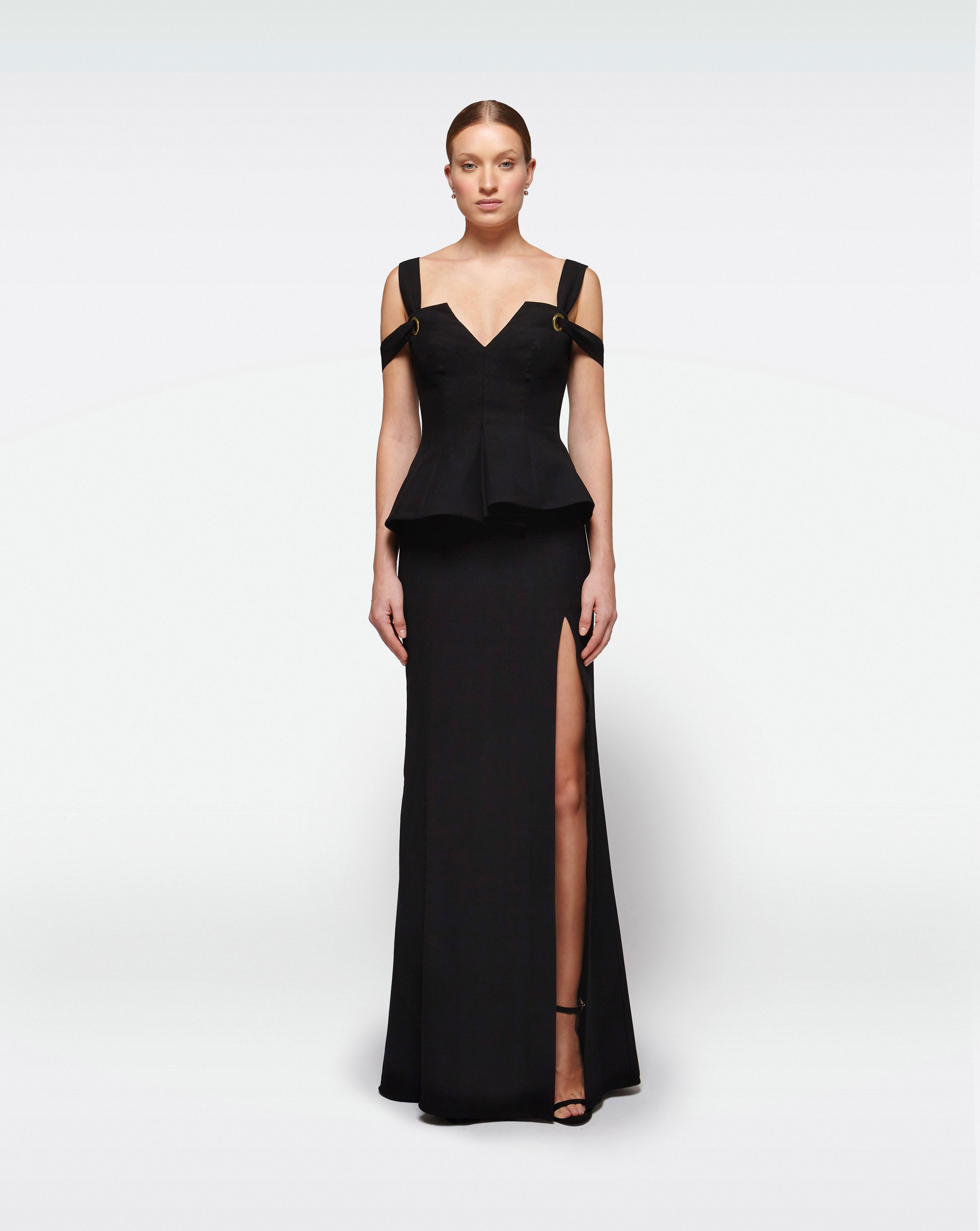 Shops venus black dress